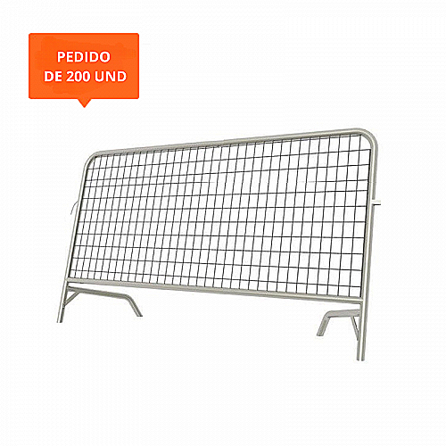 Valla Inclinada Malla 100x50 mm de 2x1,1 m sin chapa Galvanizada