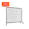 Valla Alta 2x2 m Malla 100x50 mm sin chapa Galvanizada