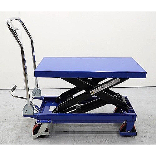 Mesa elevadora manual 1.000-kg, Asa desmontable - 0