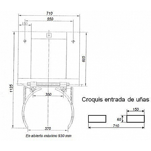 Implemento bidon vertical (bidon de chapa) BHF1 - 0