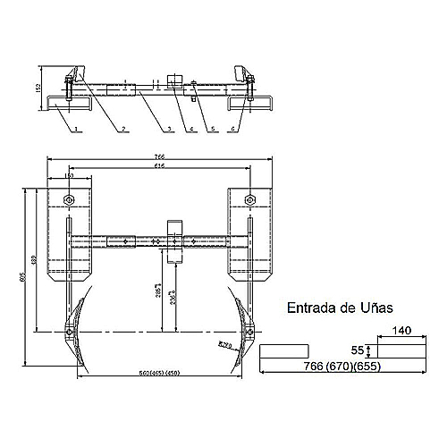 Implemento bidón vertical (bidones de plástico y chapa) - 0