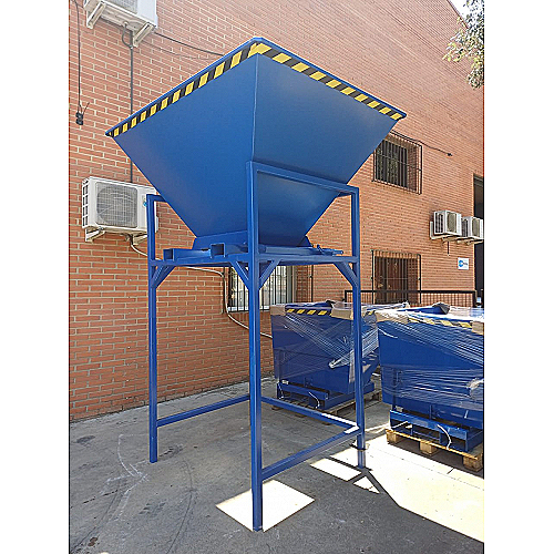 Tolva de llenado BigBag con soporte - 0