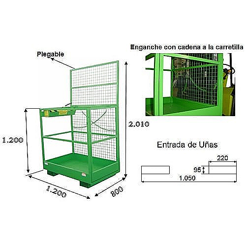 Jaula sube personas - 0