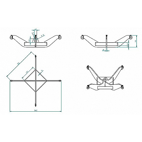 Implemento grúa para BIG-BAG - 0