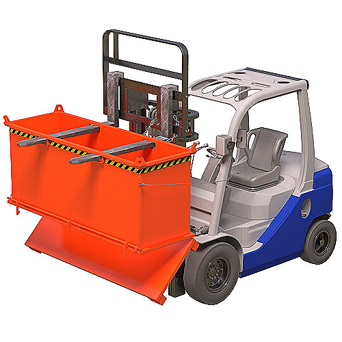 Contenedor con fondo abatible ECO 1000 kg - 500 L - 49