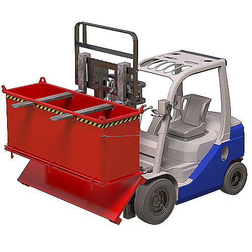 Contenedor con fondo abatible ECO 1000 kg - 500 L - 41