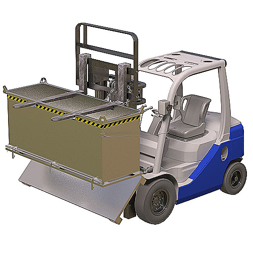 Contenedor con fondo abatible ECO 1000 kg - 500 L - 39