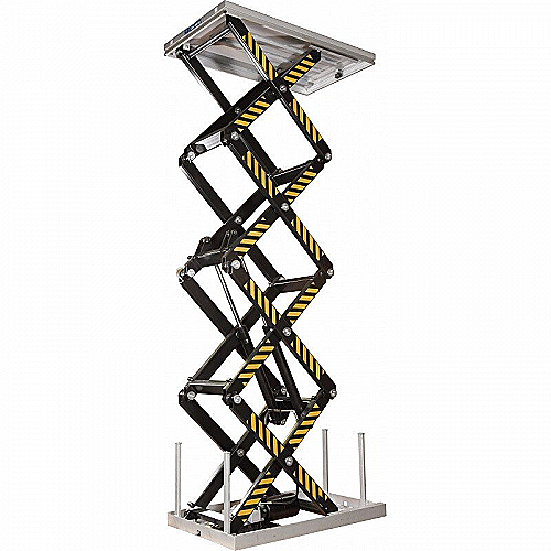 Mesa elevadora eléctrica 2000 kg. Base 1700×1000