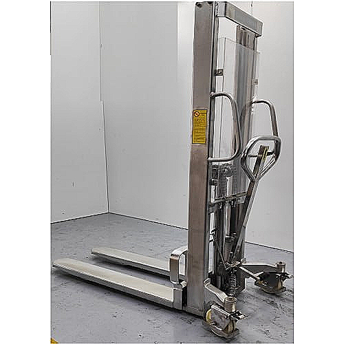 Apilador manual 1.000 Kg a 1.600 mm. INOXIDABLE - 0