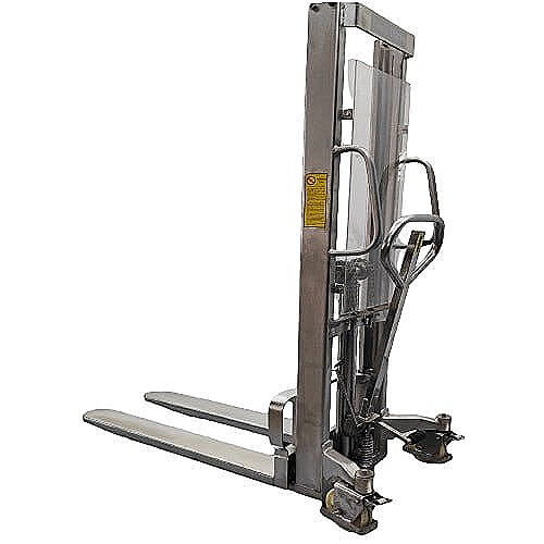 Apilador manual 1.000 Kg a 1.600 mm. INOXIDABLE