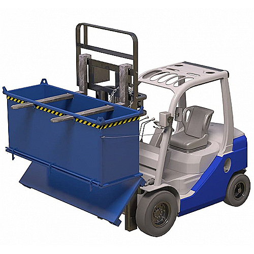 Contenedor con fondo abatible 1200 kg - 500 L
